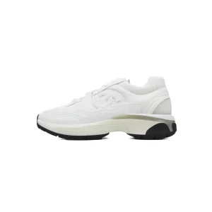 Chanel CC Logo Sneaker White G45077 B16748 NY264