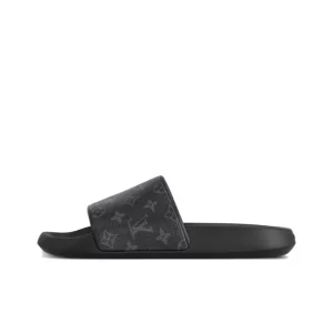 Louis Vuitton Waterfront Mule Black Monogram 1AANNM