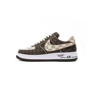 LOUIS VUITTON x Nike Air Force 1 Coffee